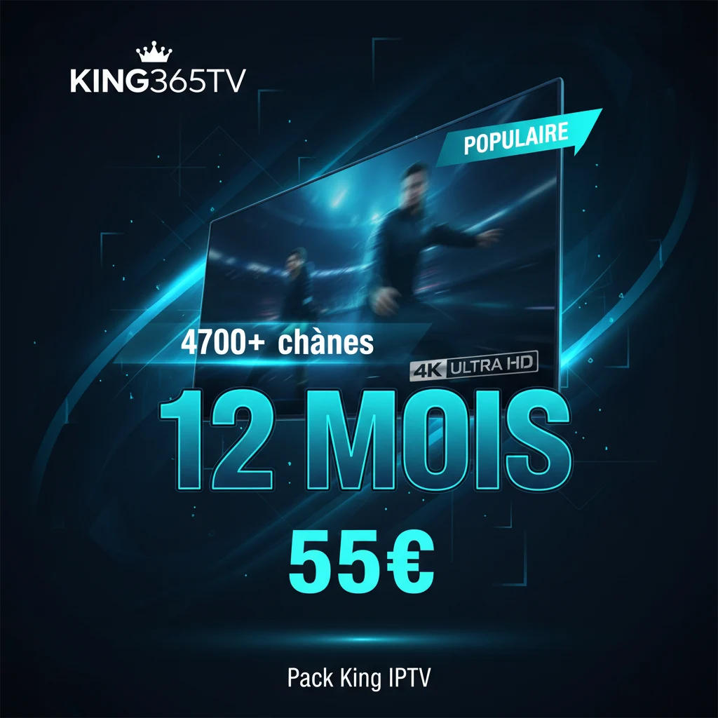 Abonnement KING365TV 12 Mois