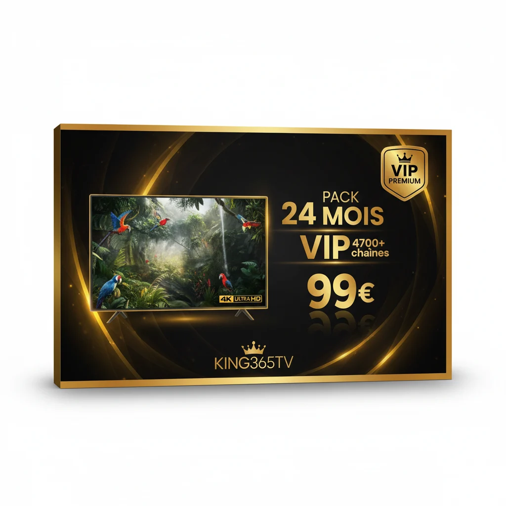 Abonnement KING365TV 24 Mois
